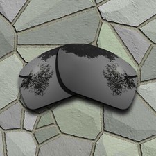Black Titanium Lenses Replacement For-Costa Del Mar Caballito Polarized