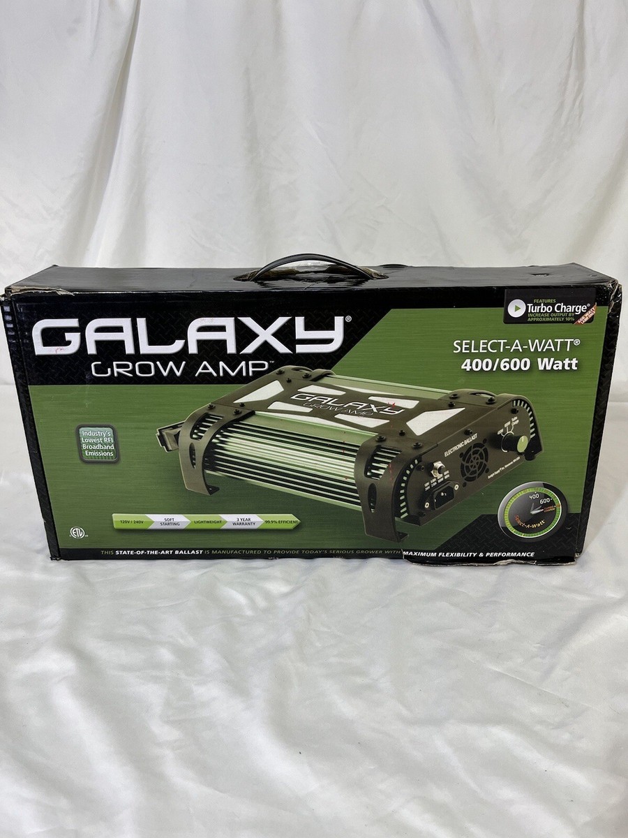 GALAXY GROW AMP 400/600 WATT TURBO Model 902215 Tested Working