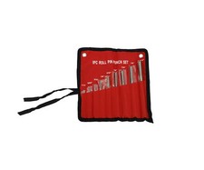 9pc Forged Steel Roll Pin Punch Set in Roll Up Case Rifle Gunsmithing Jewelers
