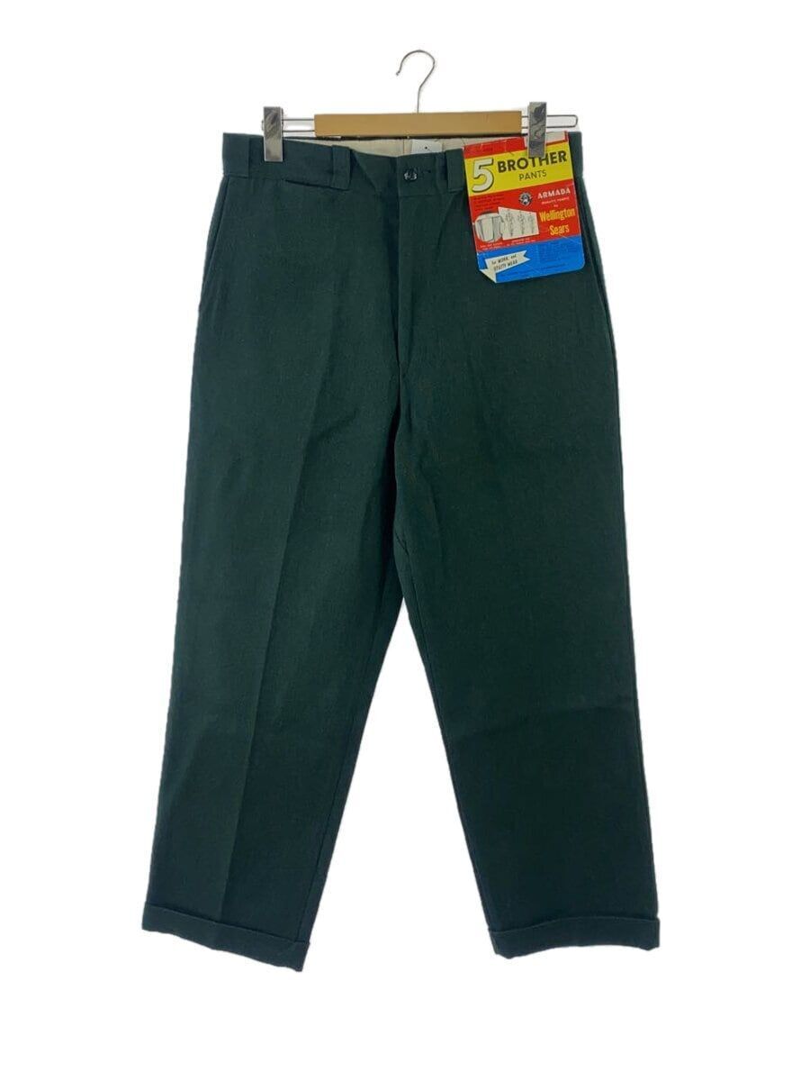 FIVE BROTHER Straight Pants 50s to 60s ARMADA FABRIC
