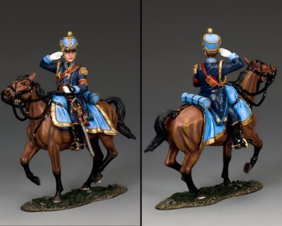 King & Country NA412 Mounted Saluting Aide de Camp, Hobbies & Toys