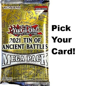 2021 Tin of Ancient Battles (MP21) Yugioh 1st Ed. Super Ultra Secret Rares +