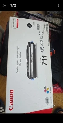 Canon 1660B002 711 Toner Original Noir Pour LBP-5300/LBP-5360/MF9130/MF9170 - Photo 1/2