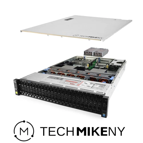 Dell PowerEdge R730xd Server 2x E5-2660v3 2.60Ghz 20-Core 96GB RAM 2x 1.2TB