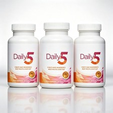 3PACK Doctors Preferred Daily5 90 Vegan Capsu...