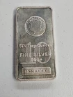 10 Troy Oz Silver Bar Highland Mint Morgan Dollar Design .999 Fine Authentic