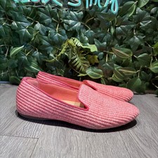 Birdies The Starling loafer in Raffia Lipstick pink US Women's Size 10