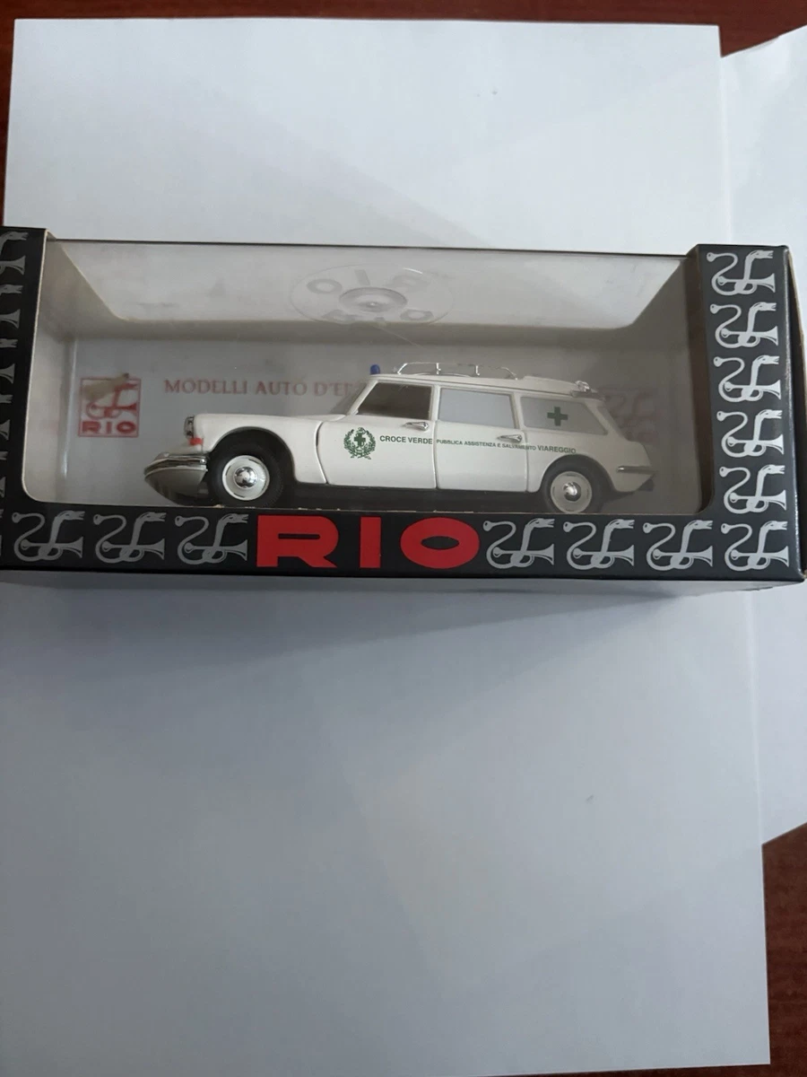 Citroën DS 19 Break Ambulance 1959 - Rio 1/43 - Croix Verte SL012