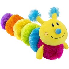 Regenbogen 60 cm Raupe Plüsch Mehrfarbig Flauschtier - Cuddle Crew