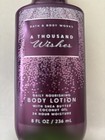 Bath & Body Works A Thousand Wishes Daily Moisturizing Body Lotion 8 fl oz NEW — photo 3