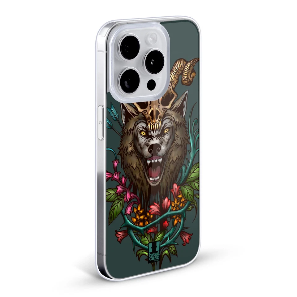 HEAD CASE DESIGNS WILD ANIMALS SOFT GEL CASE FOR APPLE iPHONE PHONES - Image 2 of 4