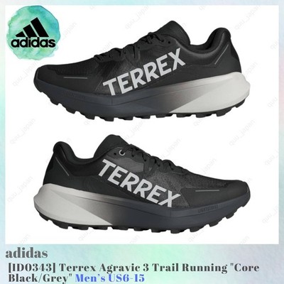 adidas Terrex Agravic 3 Trail Running Core Black / Grey ID0343 Men's US6-15 NEW