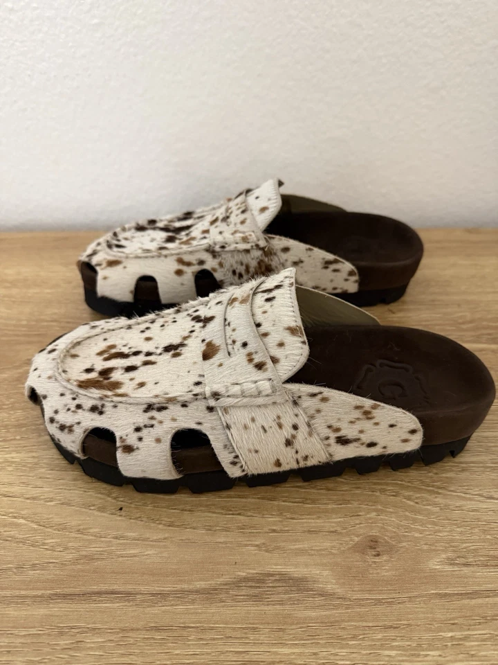 Sandalias zueco pelo de becerro Grenson Annalise - talla 8 Foto 4 de 4