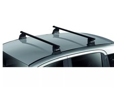 Halfords Non-Rail 115cm Fix Point Steel Roof Bars SET003 - missing fittings