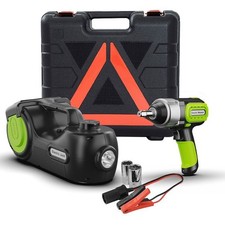 Compressore Aria Portatile Idraulico 12V Cric Elettrico Funzionale per Veicoli