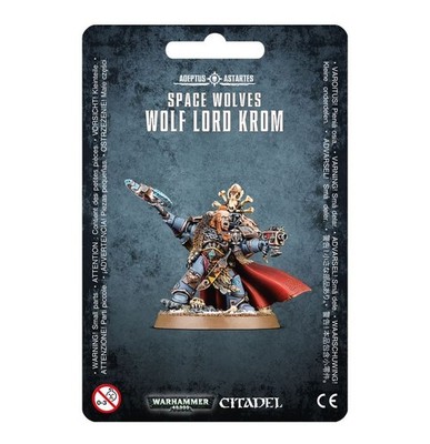 Space Wolves : Wolf Lord Krom (Mail Order) (EOL)