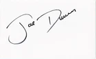 -JOE DUMARS- Signed/Autograph/Auto DETROIT PISTONS NBA Basketball Index Card