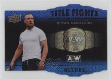 2022 Upper Deck Allure AEW Title Fights Blue 19/35 Bryan Danielson #TF-2 02l5
