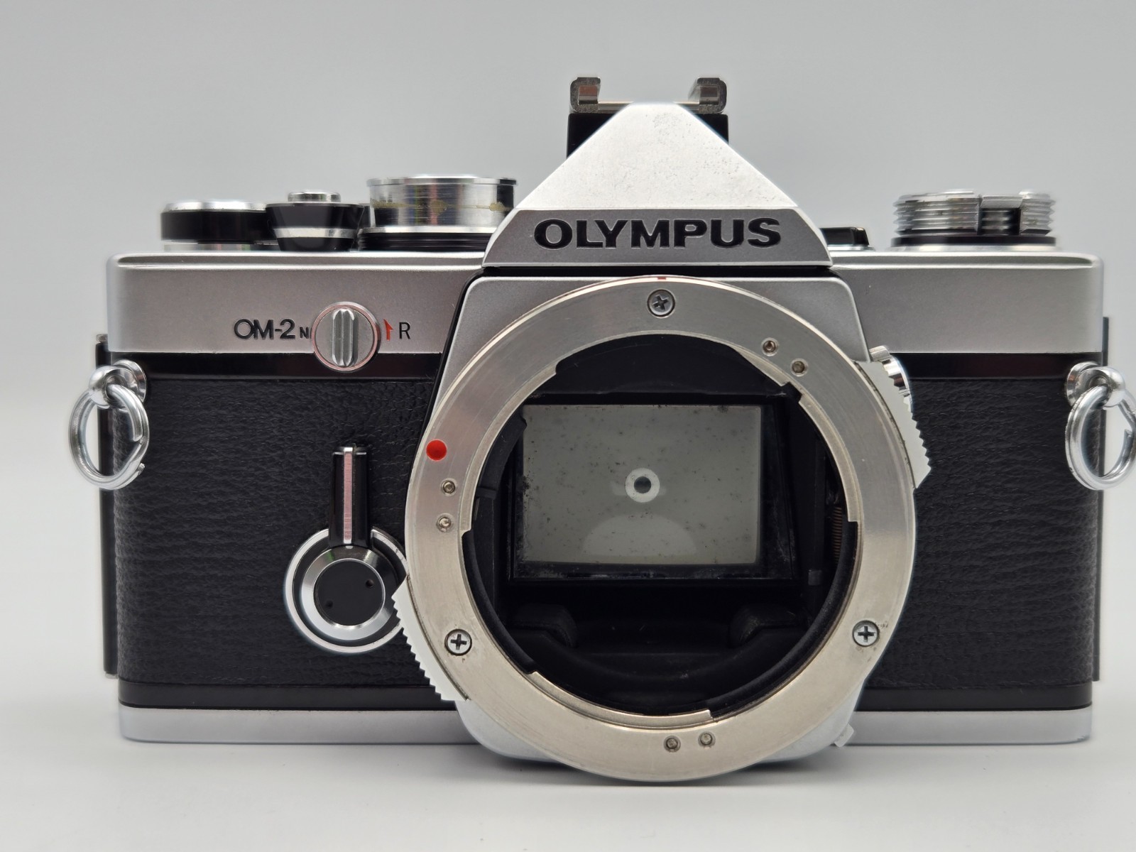 [N.MINT] OLYMPUS OM-2N Black Film Camera + ZUIKO 50mm F1.4 Lens From Japan