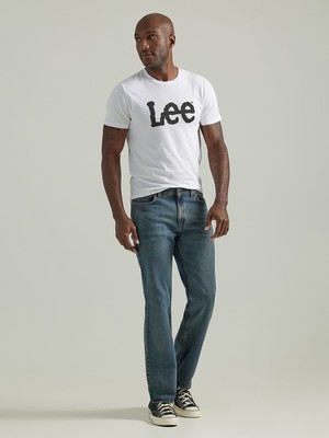 Lee Men's Legendary Bootcut Jean- Thunder Blue