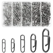 Fishing Power Speed Clips 165pcs Quick Change Snap Clips for Fishing Lures