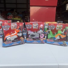 NIB Paw Patrol Moto Pups Deluxe Vehicle Set of 3 Rocky  Zuma Skye