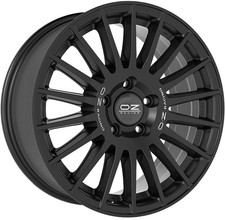 4x Alufelgen OZ RALLY DESERT MATT BLACK+SILVER LETTERING 8x18 ET45 LK6 130 18 Zo