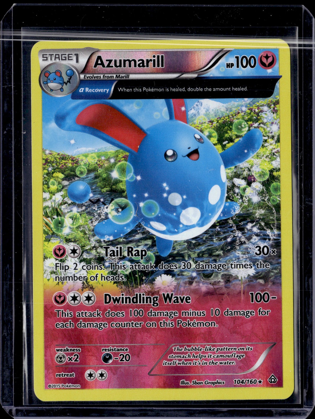 XY - Primal Clash #104/160 Azumarill (Alpha)