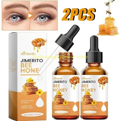 30ml Bee Honey Eye Serum-Relieve fatigue Healthy Vision Restore Eye Care Drops