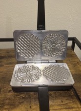 VillaWare Pizzelle Prima Pizzelle Baker &mdash; 5000 Italian Cookie Maker Tested Clean