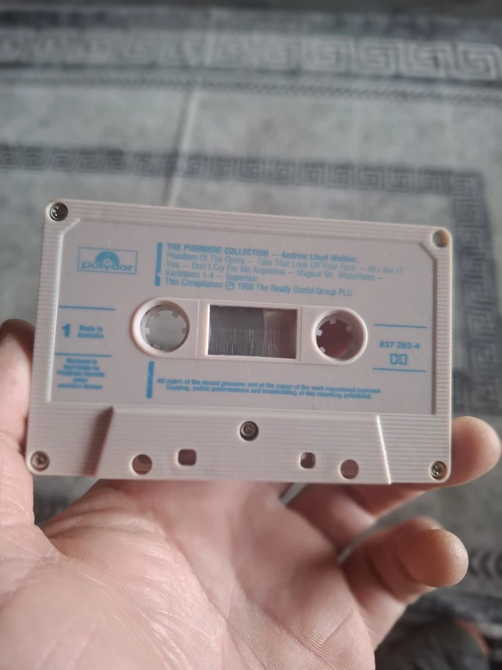 Andrew Lloyd Webber The Premiere Collection Cassette Tape 1988 - Image 4 of 4