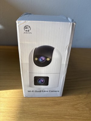 JOOAN 5G/2.4G Dual Lens Indoor Camera,2K+2K PTZ Pet Camera,2-in-1 Dual Screen