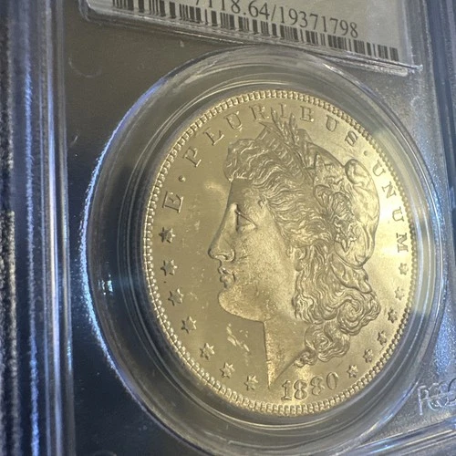 1880-S Morgan Silver Dollar PCGS MS64 – Brilliant Luster – Premium Example.