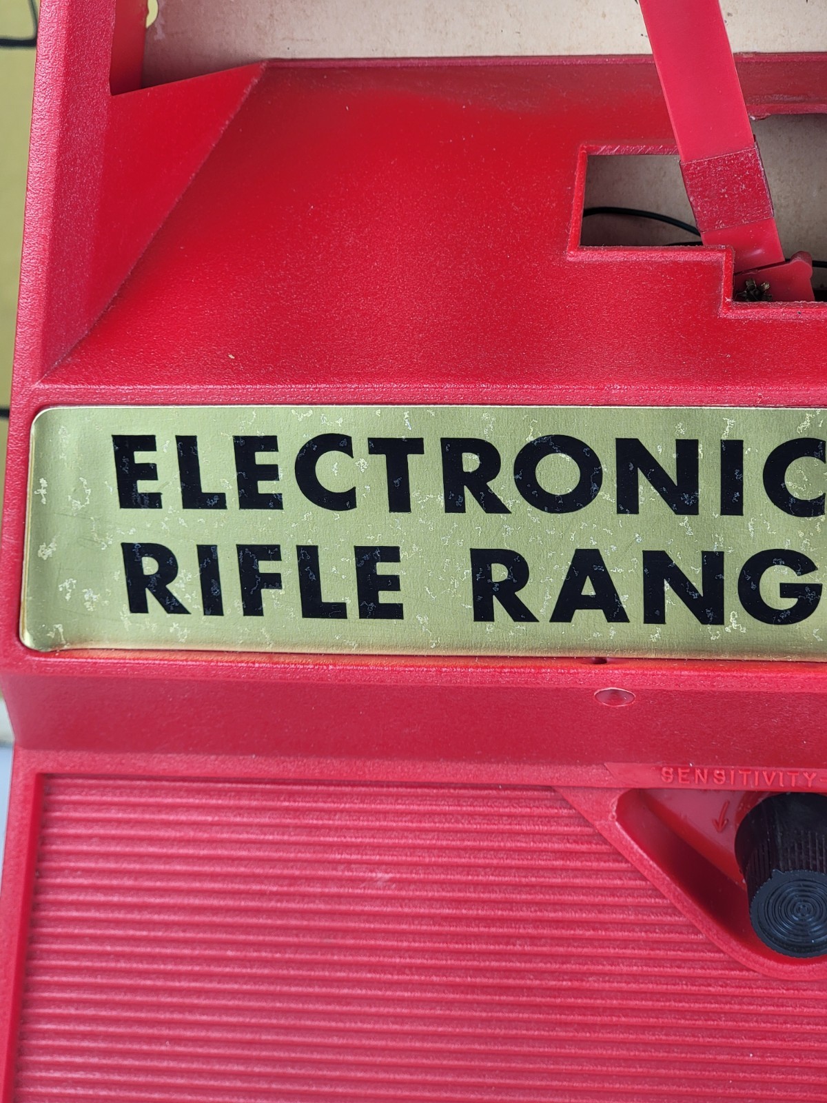 Vintage 1960s EMENEE Electronic Rifle Range with Moving Target Part No 2900