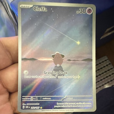 Pokemon TCG Cleffa 202/197 SV03 Obsidian Flames Illustration Rare Holo EN on eBay