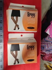 L'eggs Ultra Sheer Pantyhose Reinforced Panty Off-Black E DG0005 1 Hose Per Box