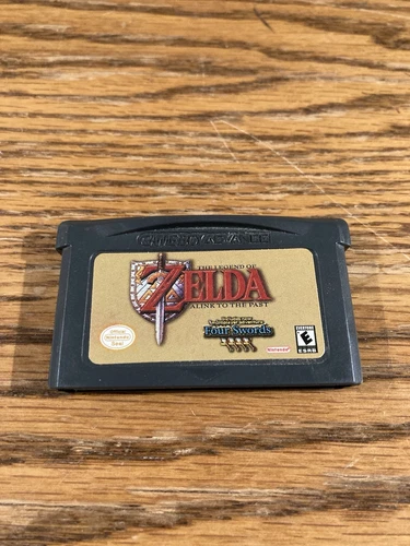 GBA Legend of Zelda: A Link to the Past Four Swords (Game Boy Advance) Cartridge