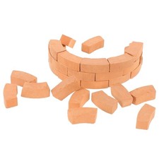  30 Pcs Mini Mauersteine Sandtisch-ziegelmodell Bausteine Für Kinder