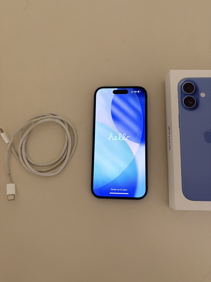 Apple iPhone 16 - 128 GB - Ultramarine (Unlocked) for sale online