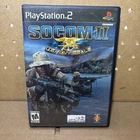 SOCOM II U.S. Navy SEALs PlayStation 2 PS2 Complete CIB Tested Video Game