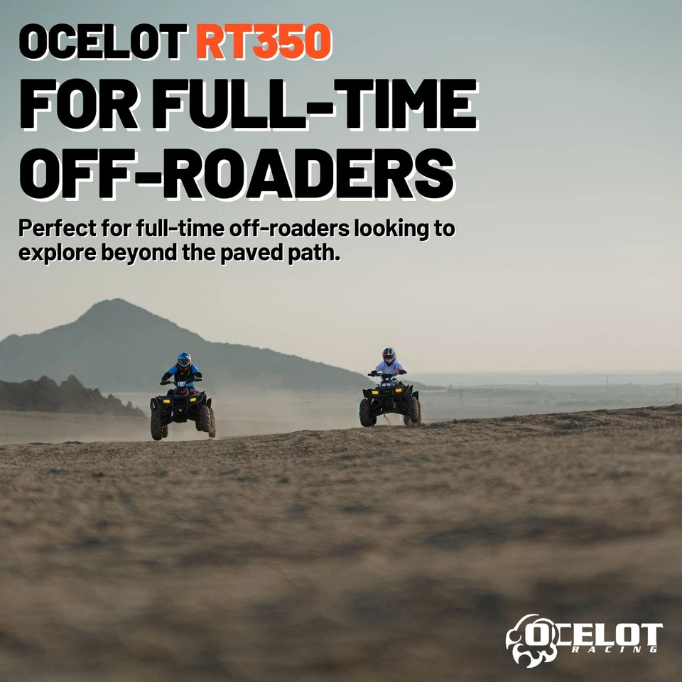 Ocelot RT350 25x8-12 ATV/UTV Tire - Set of 2 - Image 2 of 4