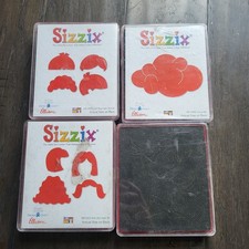 Lot Of 4 Vintage Sizzix Ellison Die Cuts Bare...
