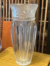Heavy French Crystal Vase