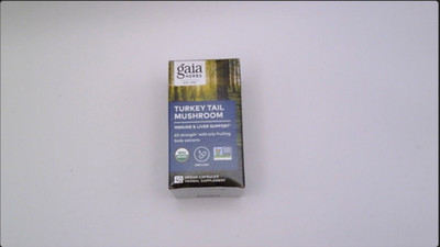 10/27 Gaia Herbs Turkey Tail Mushroom - Traditional Immune Support & Liver Healt