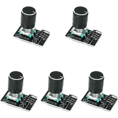 5 Stück KY-040 Rotary Encoder Module mit Druckknopf für Arduino