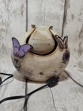 Coyne's & Comp 2011 Butterfly Desktop Fountain Belle Jardiniere  Porcelain