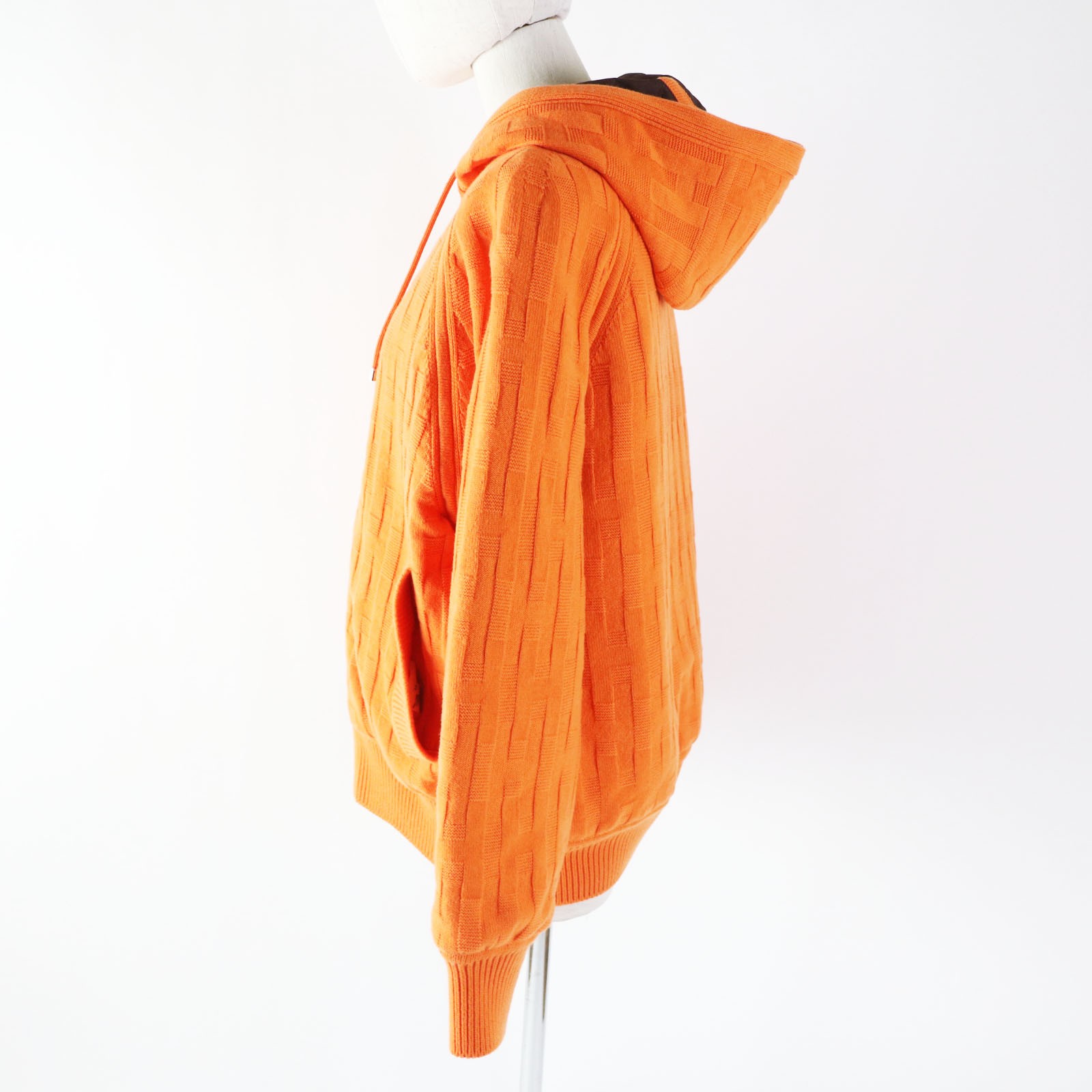 Excellent HERMES Down jacket   down knit blouson/… - image 5