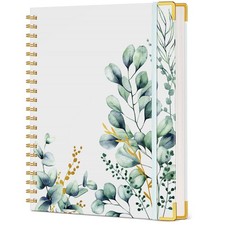Aesthetic Spiral Notebook Journal for Women, 200 Pages Lined Notebooks 8.5 8221