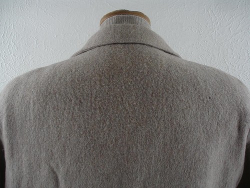 Men's M L 40R 1950's Field & Stream Tan Wool Winter Hunting Coat Jacket USA Made - Picture 6 of 14