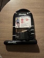Master Lock Bicycle Keyed U-Lock 7-1/4in x 8i...